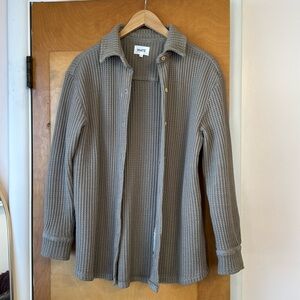 Mate The Label Waffle Oversized Shirt